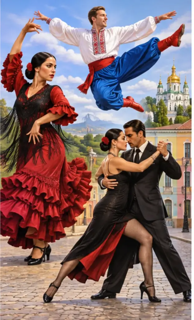 Dances of Different Peoples