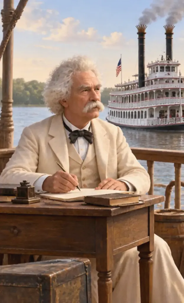 Mark Twain: Writer and River Traveller
