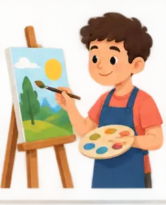 рисование красками