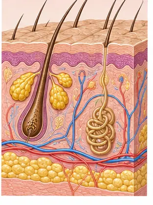 18. Железы кожи млекопитающих