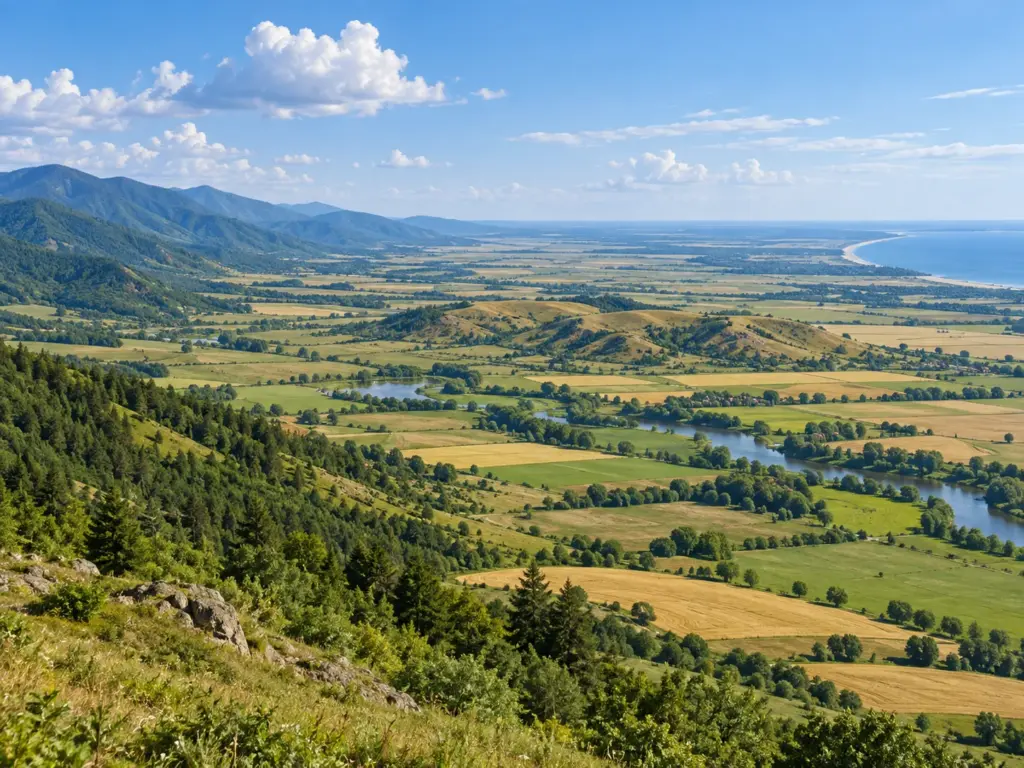 Рельєф України: рівнини, височини та гори