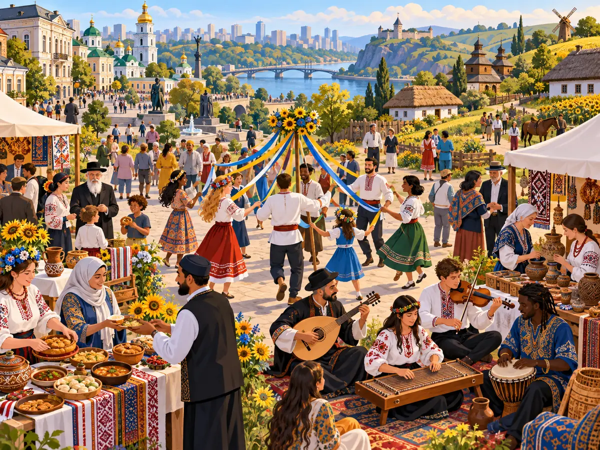 Культурная мозаика населения Украины