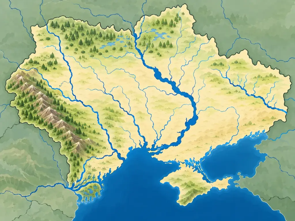 Річкова мережа та води суходолу України