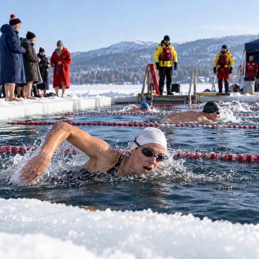 ice swimming