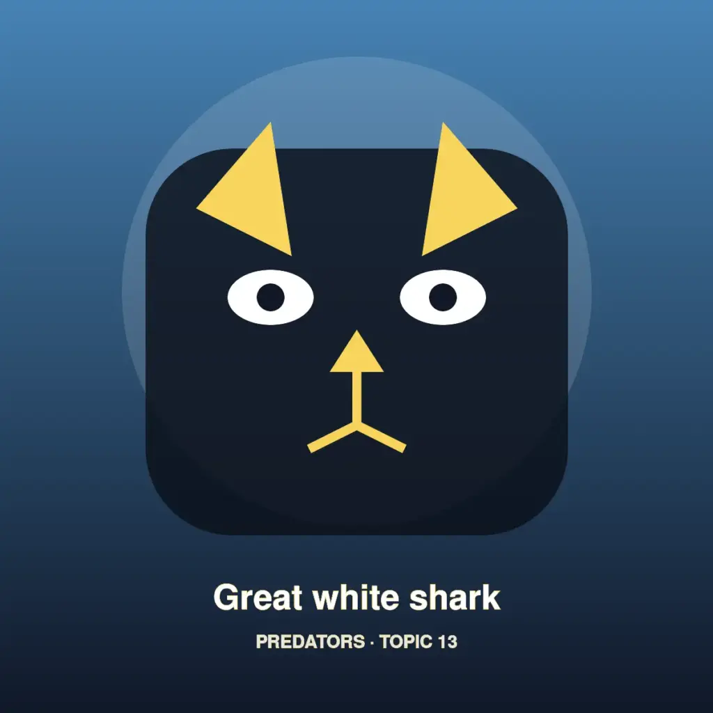 Great white shark