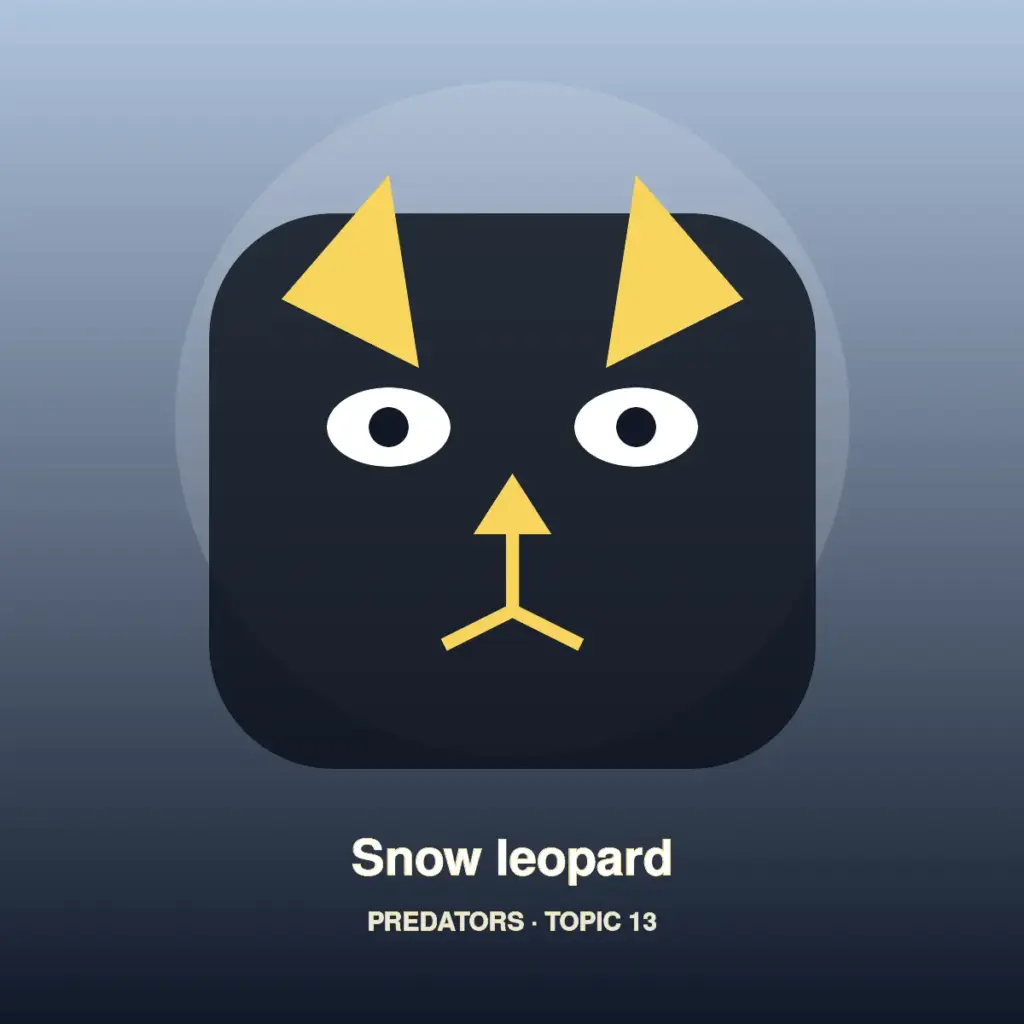 Snow leopard