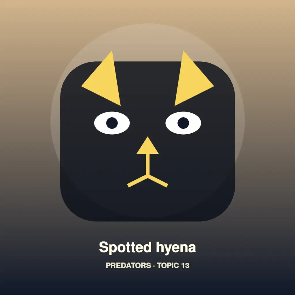 Spotted hyena
